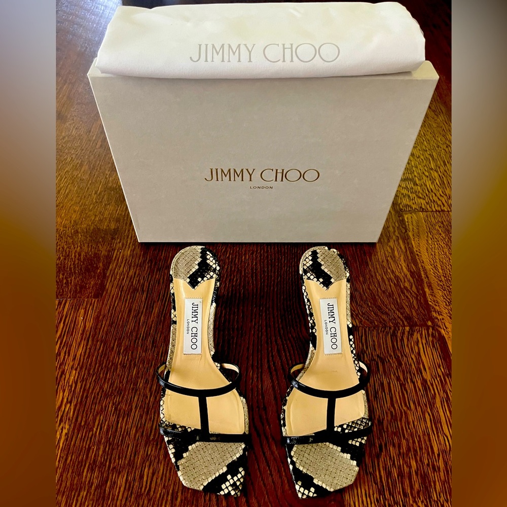 Jimmy Choo strappy summer heels - size 36.5